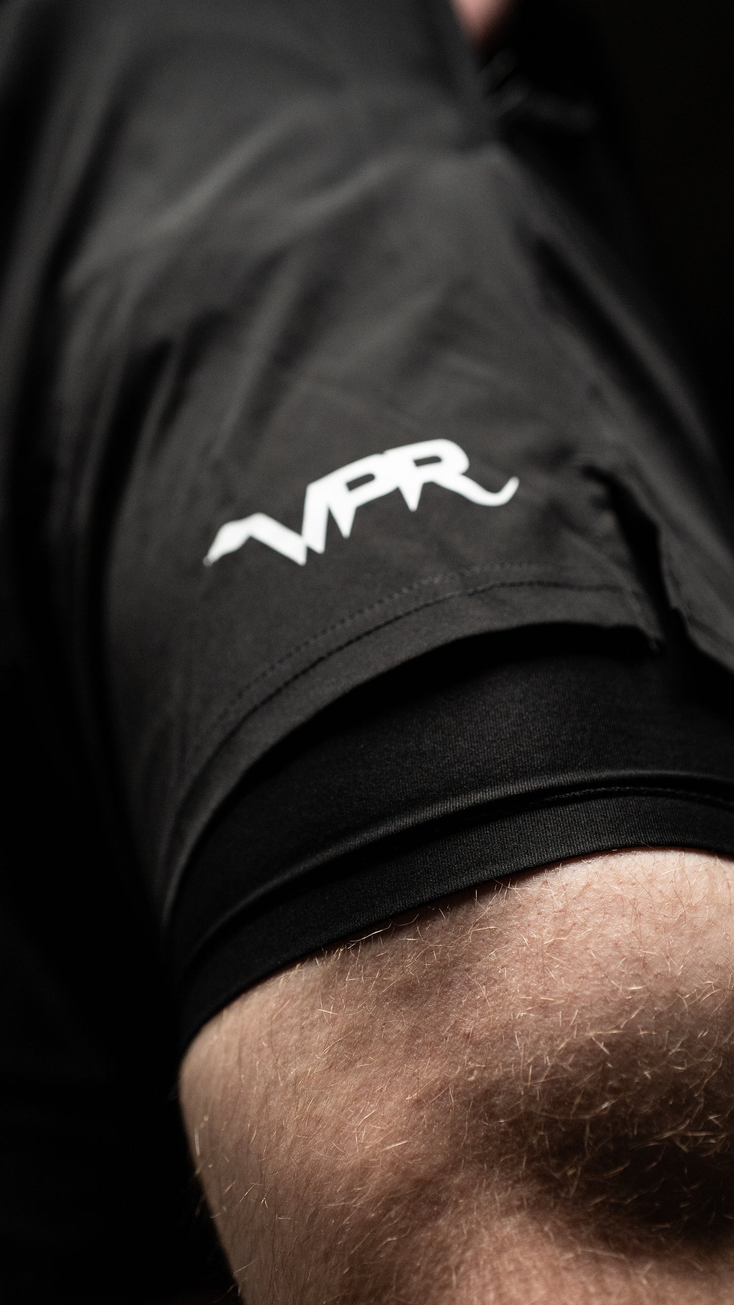 Double Layer Compression Performance Shorts - Black