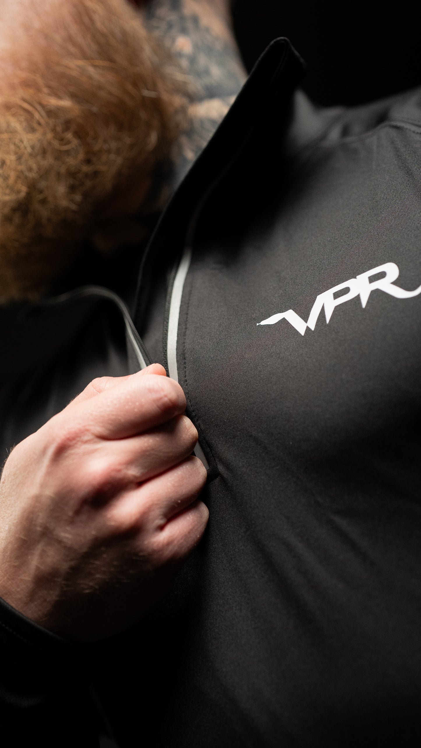 Performance Half Zip Top - Black