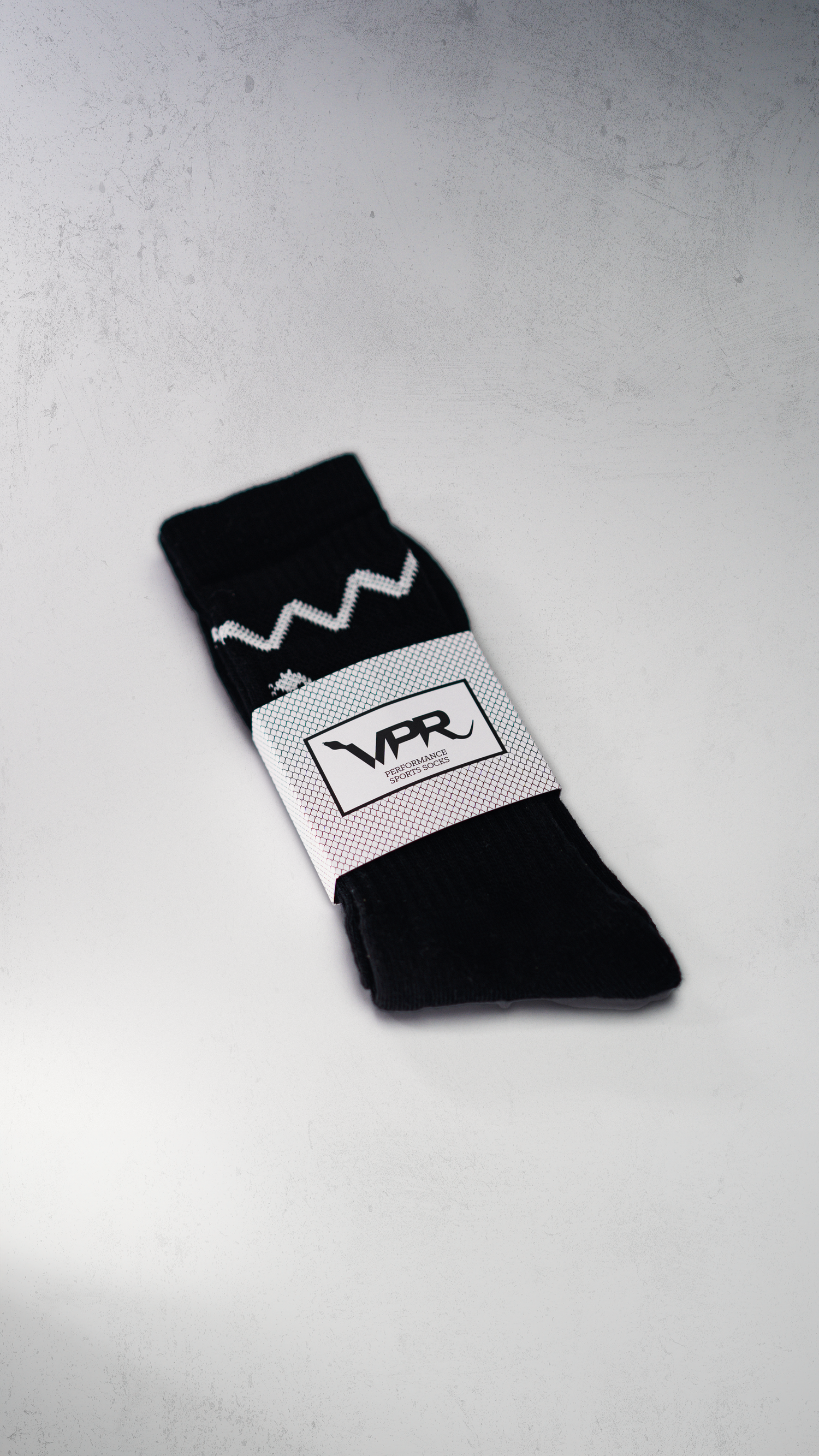 Pack of VPR black sports socks, made in the UK for premium quality and performance