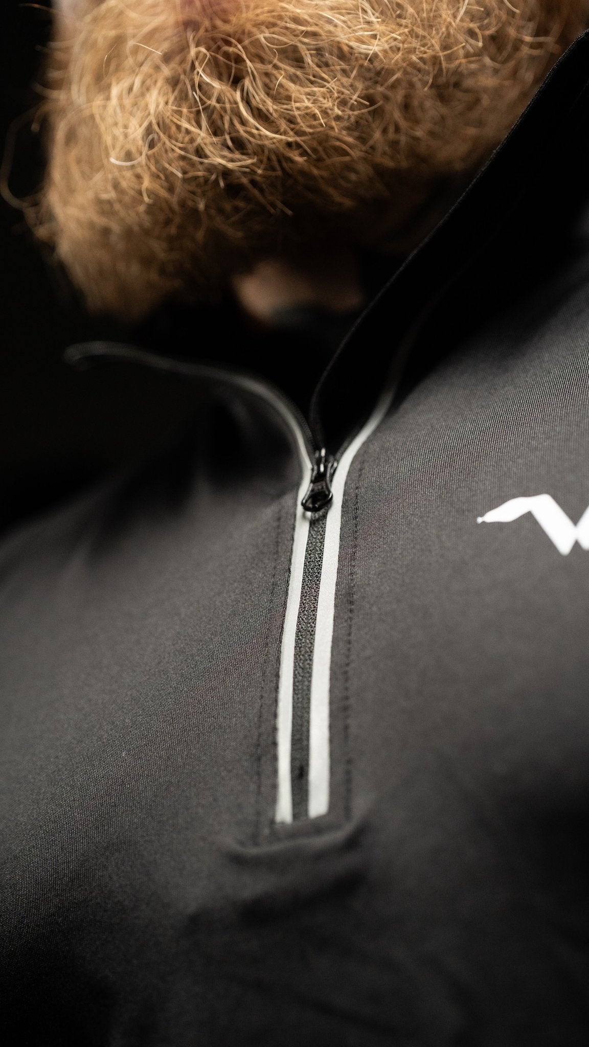 Performance Half Zip Top - Black - VPR Sportswear